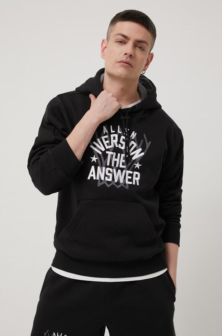 Reebok Classic Суичър с качулка с изчистен дизайн - Pepit.bg