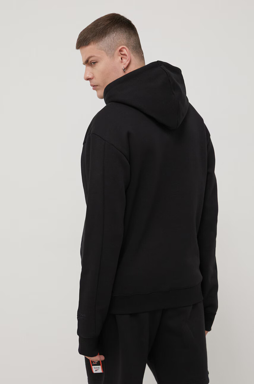 Reebok Classic Суичър с качулка с изчистен дизайн - Pepit.bg