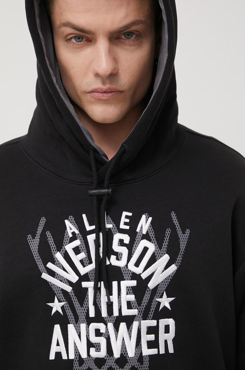 Reebok Classic Суичър с качулка с изчистен дизайн - Pepit.bg