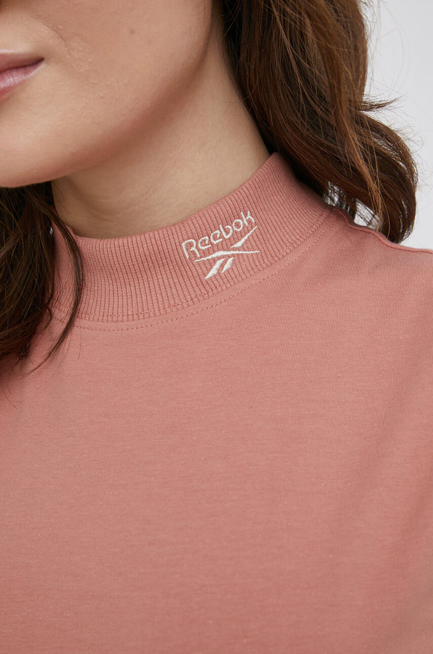Reebok Classic Тениска HB8651 дамски в бежово - Pepit.bg
