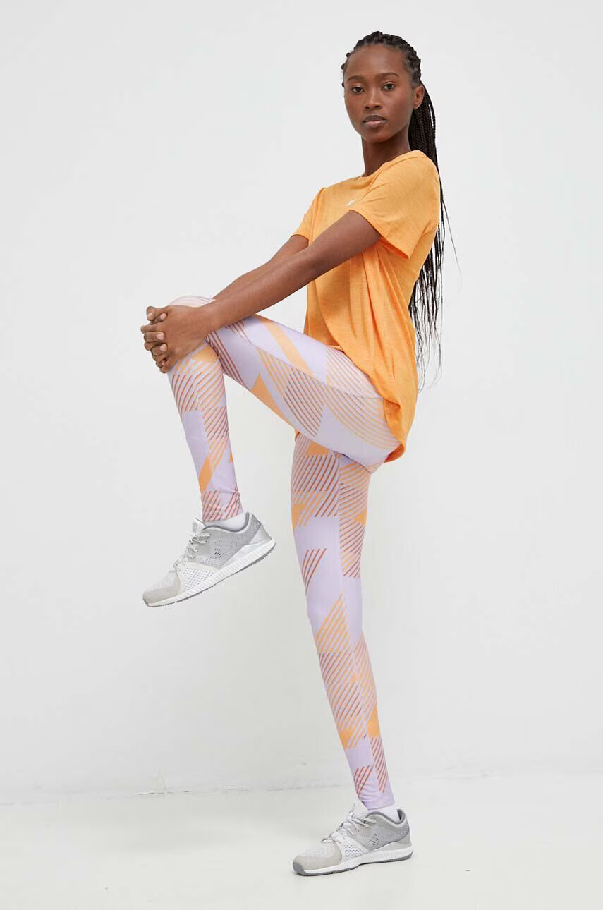Reebok Клин за трениране Workout Ready в лилаво с десен - Pepit.bg