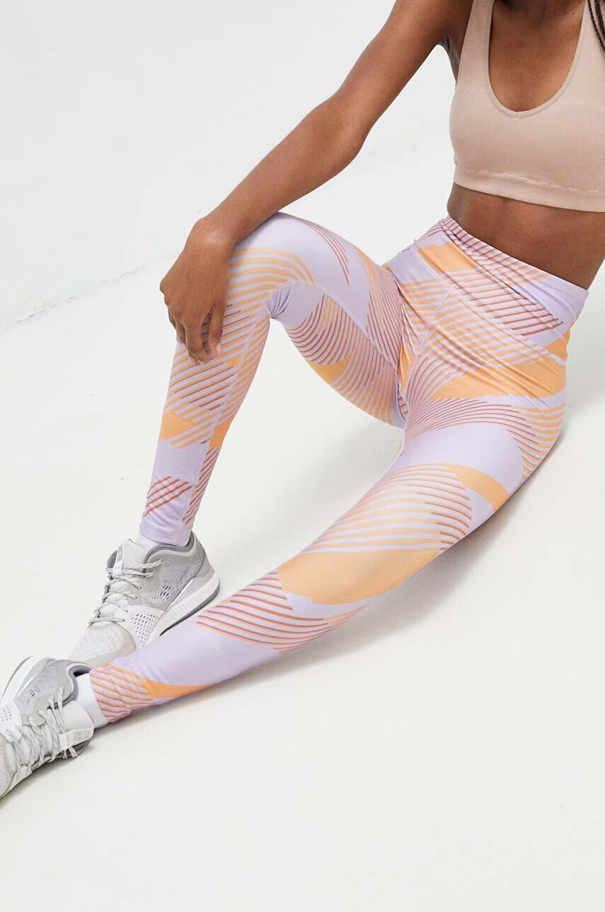 Reebok Клин за трениране Workout Ready в лилаво с десен - Pepit.bg