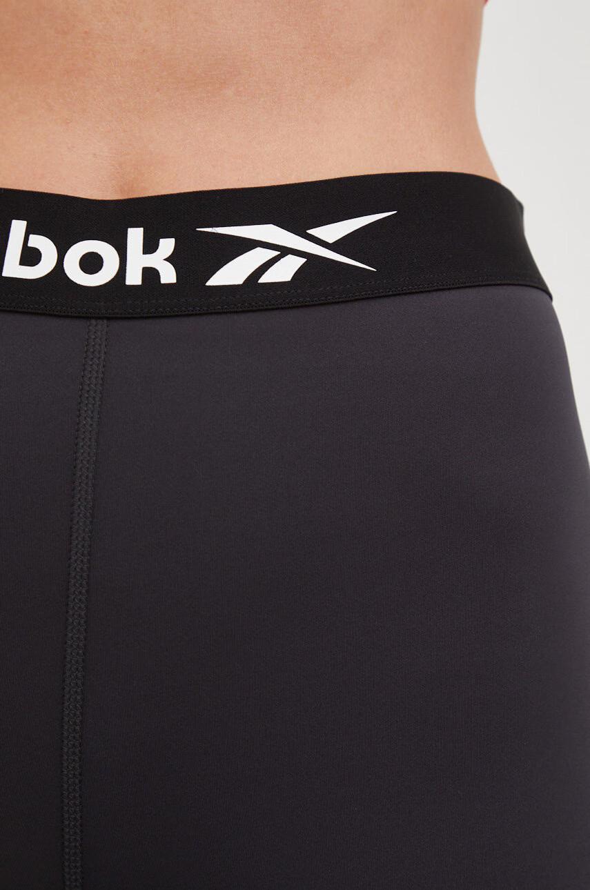 Reebok Клин за трениране Workout Ready Commercial в черно с изчистен дизайн - Pepit.bg