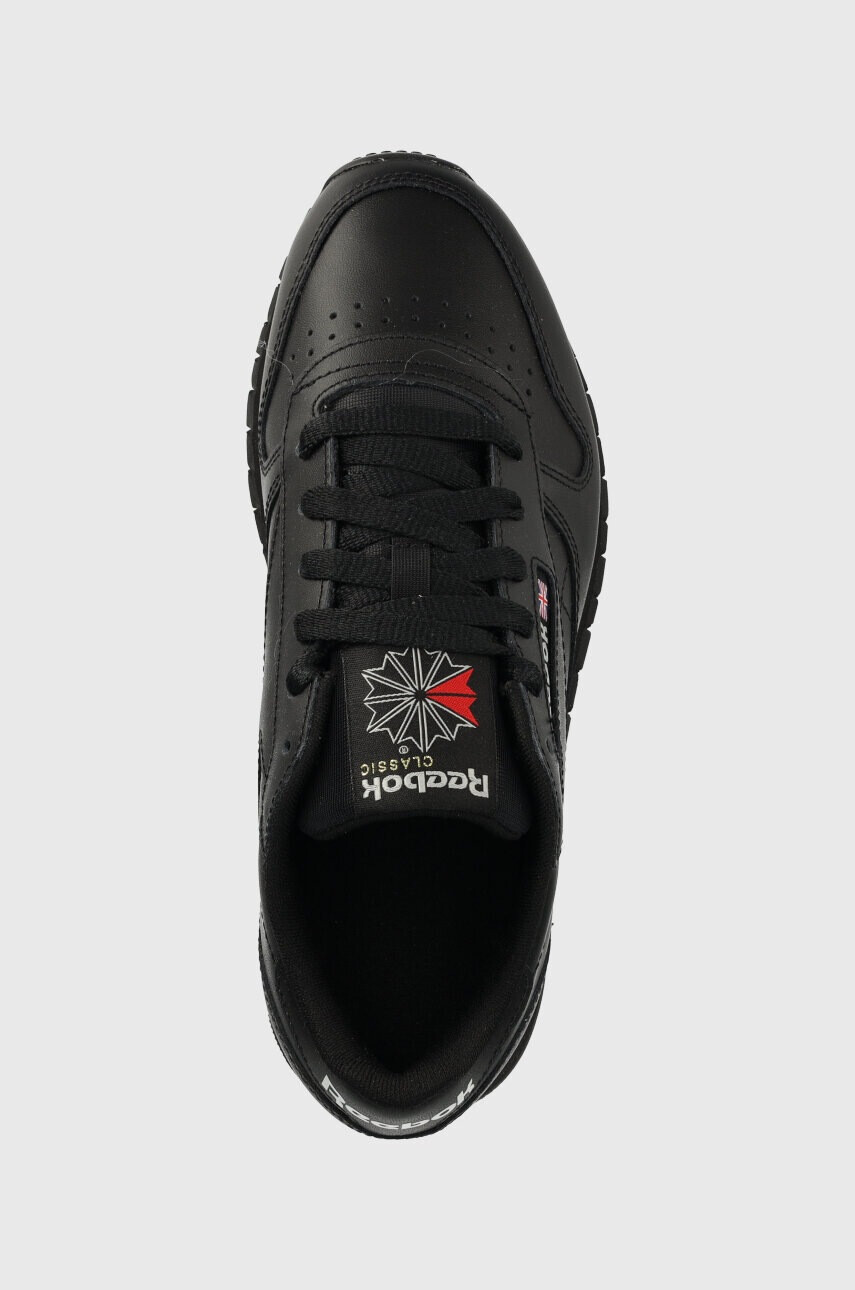 Reebok Кожени маратонки CLASSIC LEATHER в черно - Pepit.bg