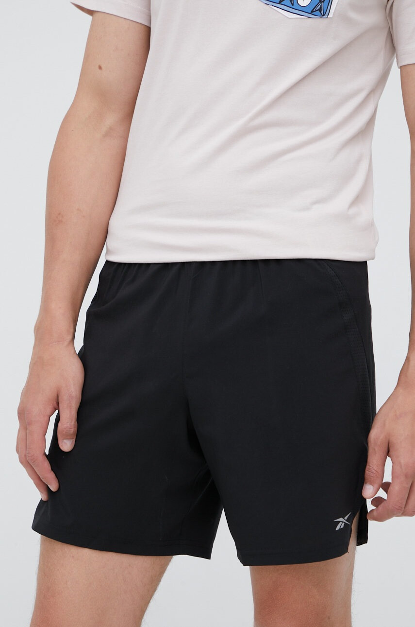 Reebok Къс панталон за бягане GR9232 - Pepit.bg