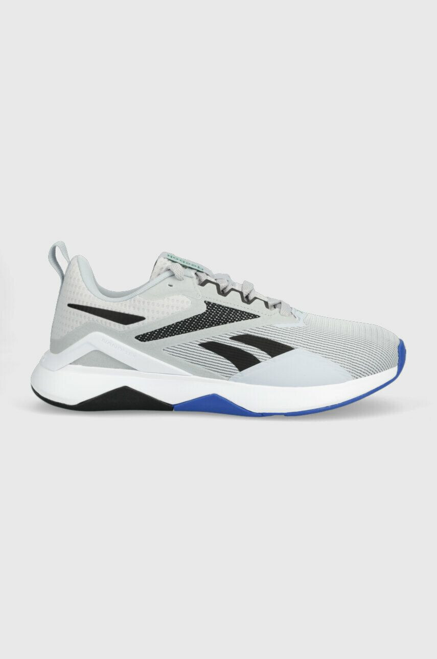 Reebok Обувки за трениране Nanoflex TR 2.0 в сиво - Pepit.bg