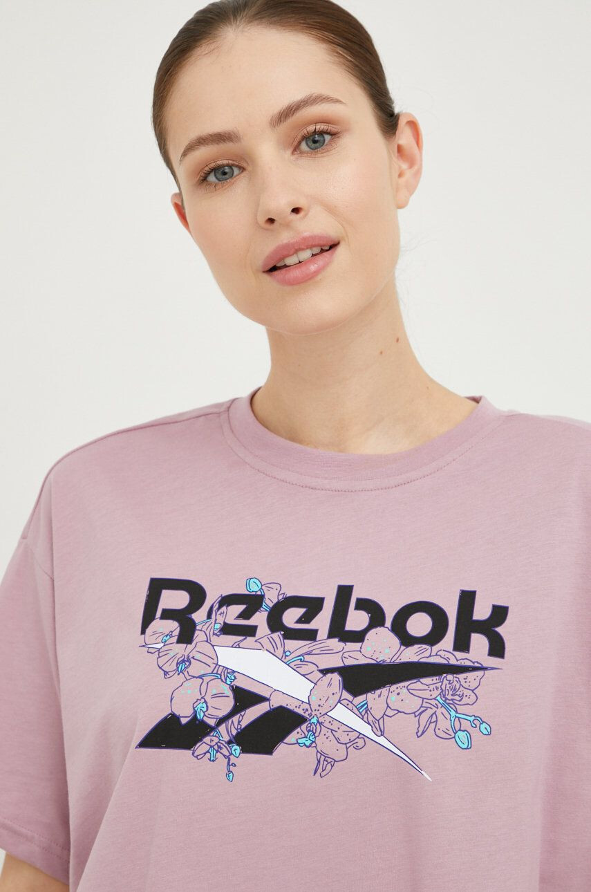 Reebok Памучна тениска - Pepit.bg