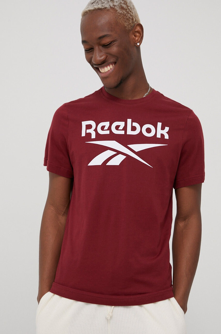 Reebok Памучна тениска HF0771 - Pepit.bg