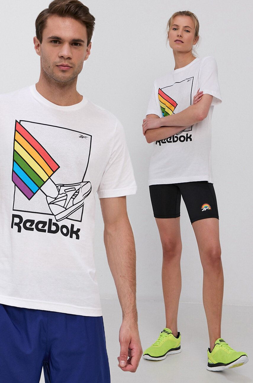 Reebok Памучна тениска - Pepit.bg