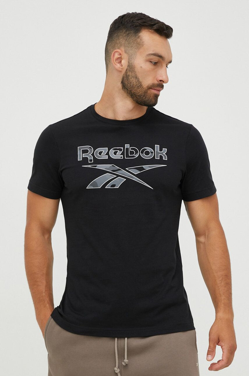 Reebok Памучна тениска - Pepit.bg