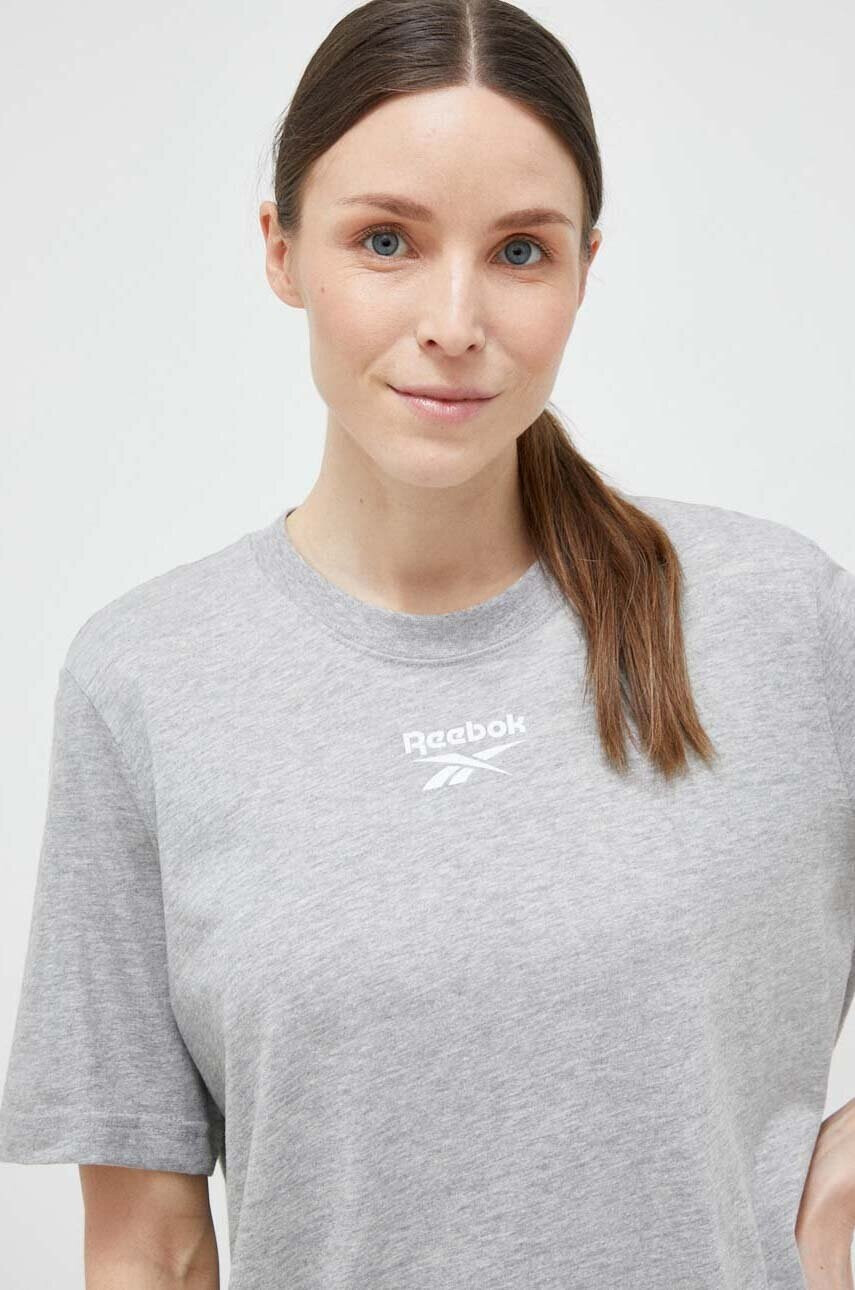 Reebok Рокля в сиво къс модел с уголемена кройка - Pepit.bg