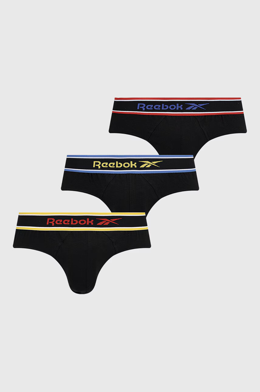 Reebok Слипове F8381 (3-pack) в черно - Pepit.bg