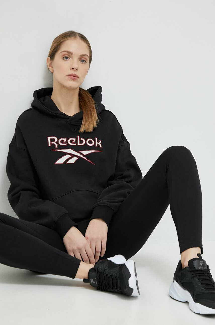 Reebok Спортен клин Identity в черно с изчистен дизайн - Pepit.bg