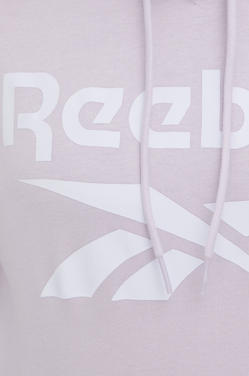 Reebok Суичър HE5403 дамски в розово с принт - Pepit.bg