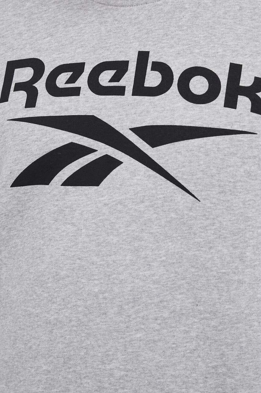 Reebok Суичър в сиво с принт - Pepit.bg