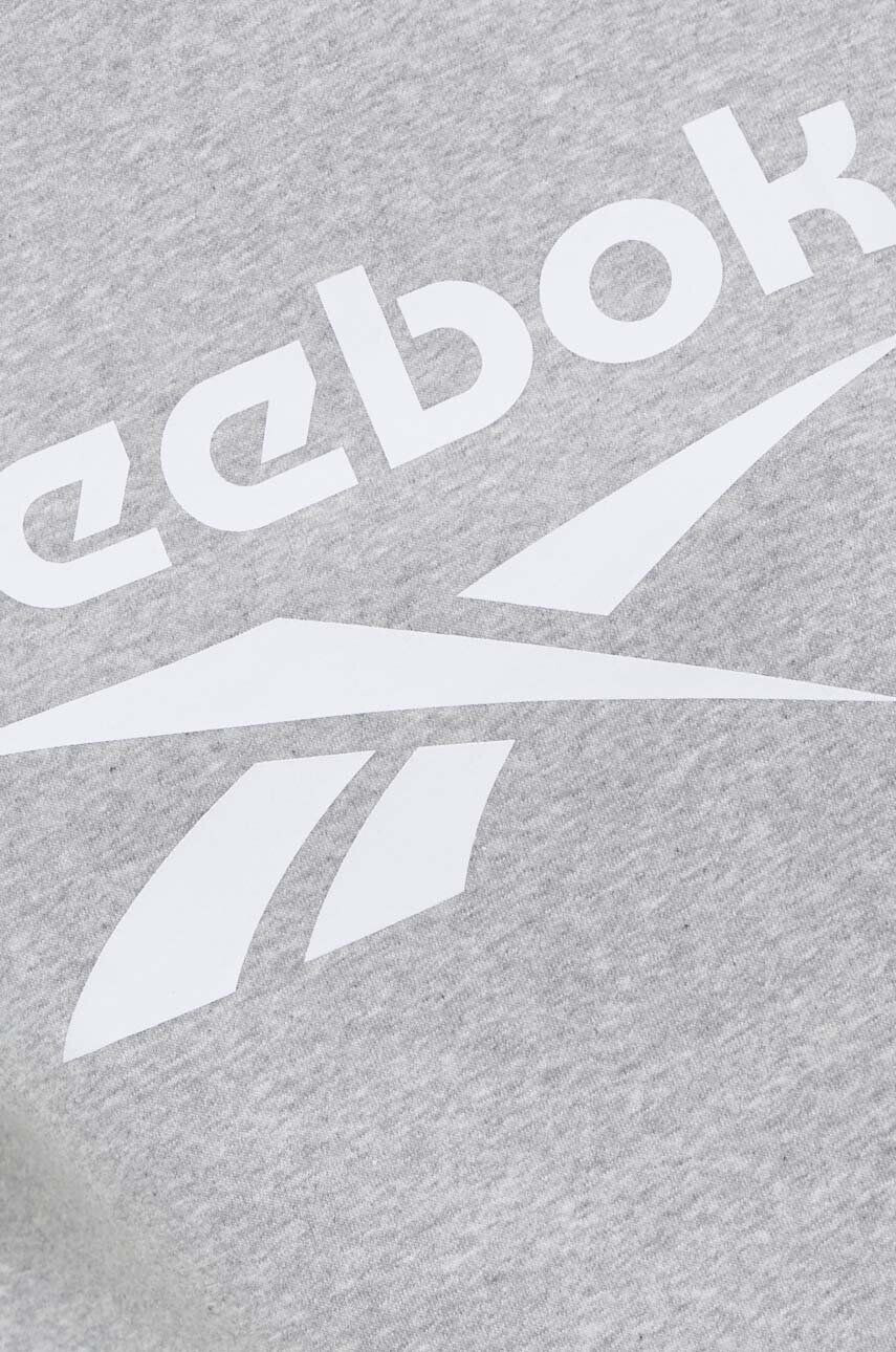 Reebok Суичър в сиво с принт - Pepit.bg