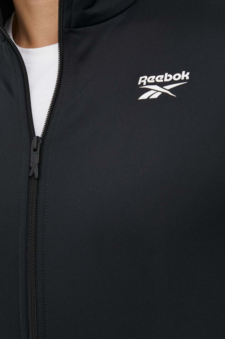 Reebok Суичър в тъмносиньо с принт - Pepit.bg