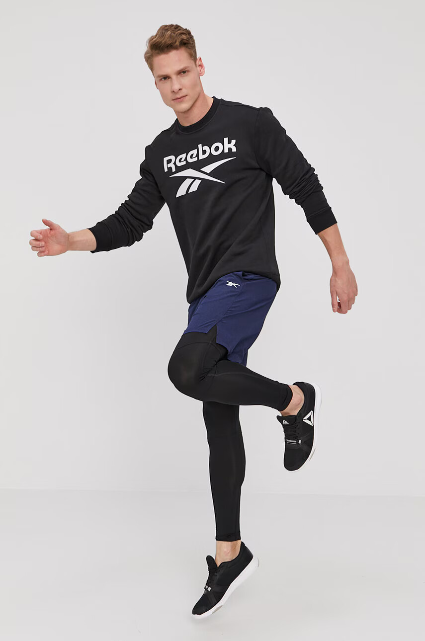 Reebok Суичър в сиво меланж на - Pepit.bg