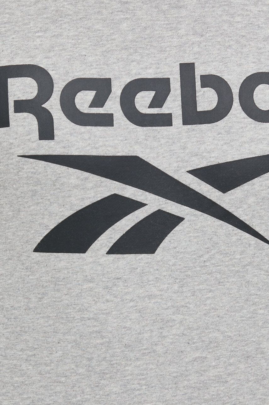 Reebok Суичър в сиво меланж на - Pepit.bg