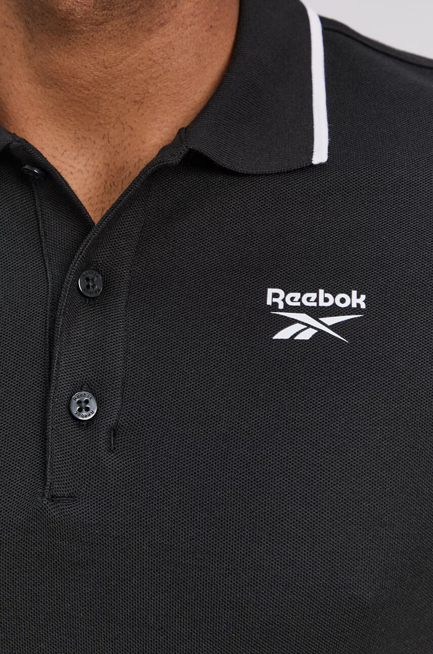 Reebok Тениска с яка - Pepit.bg