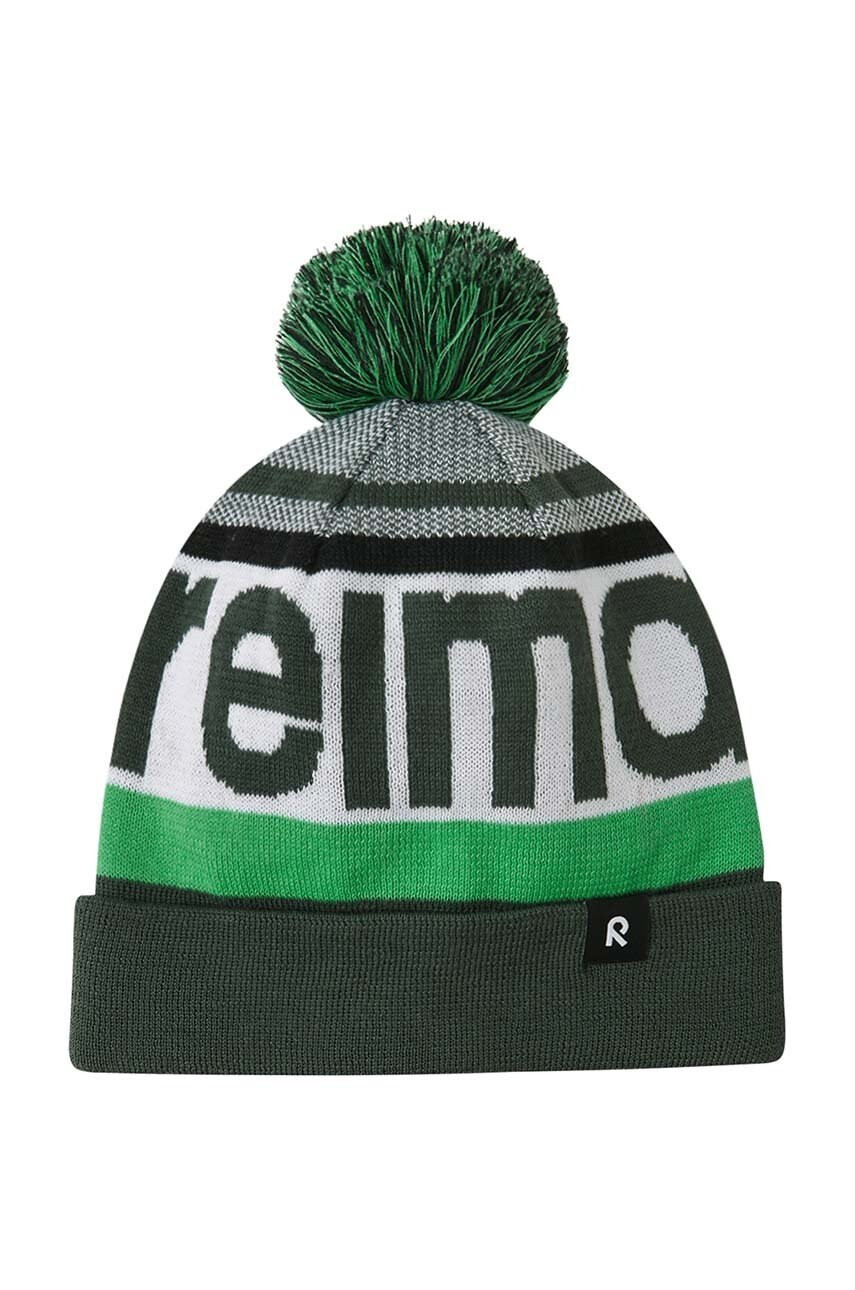 Reima Детска шапка в зелено - Pepit.bg