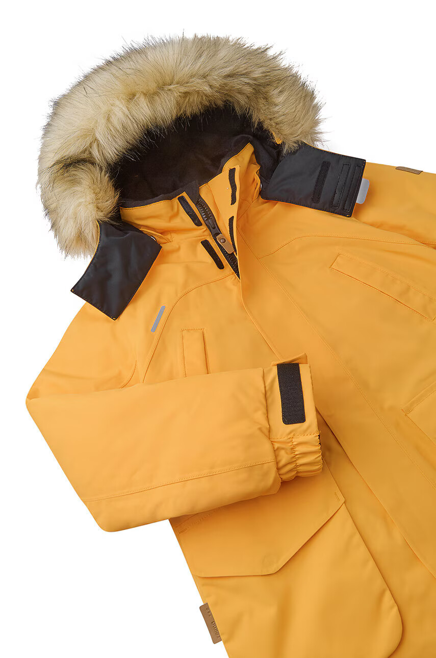 Reima Детско пухено яке в жълто - Pepit.bg