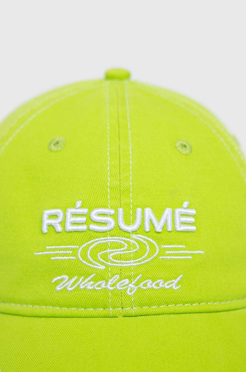 Resume Шапка с козирка Résumé в зелено с апликация - Pepit.bg
