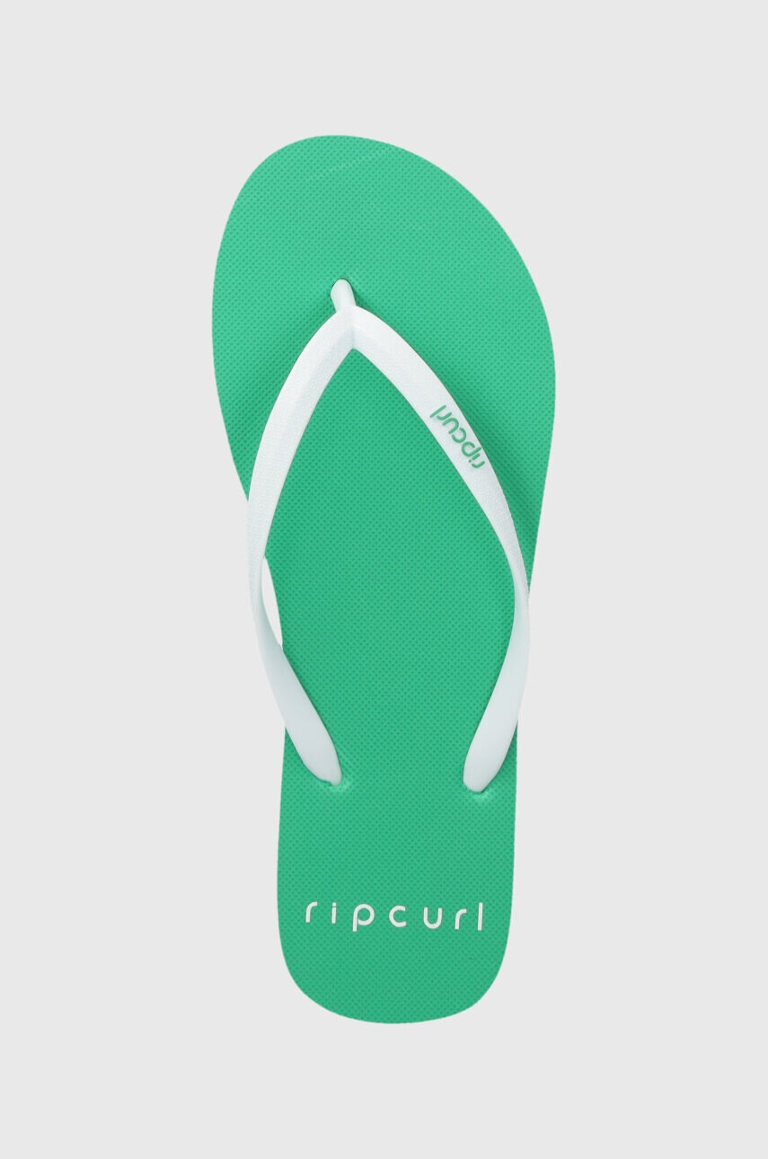Rip Curl Джапанки в зелено с равна подметка - Pepit.bg