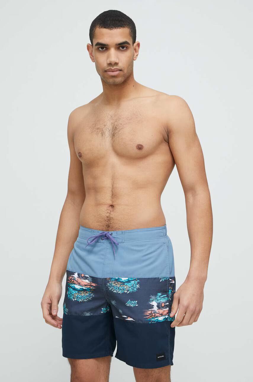Rip Curl Плувни шорти в тъмносиньо - Pepit.bg