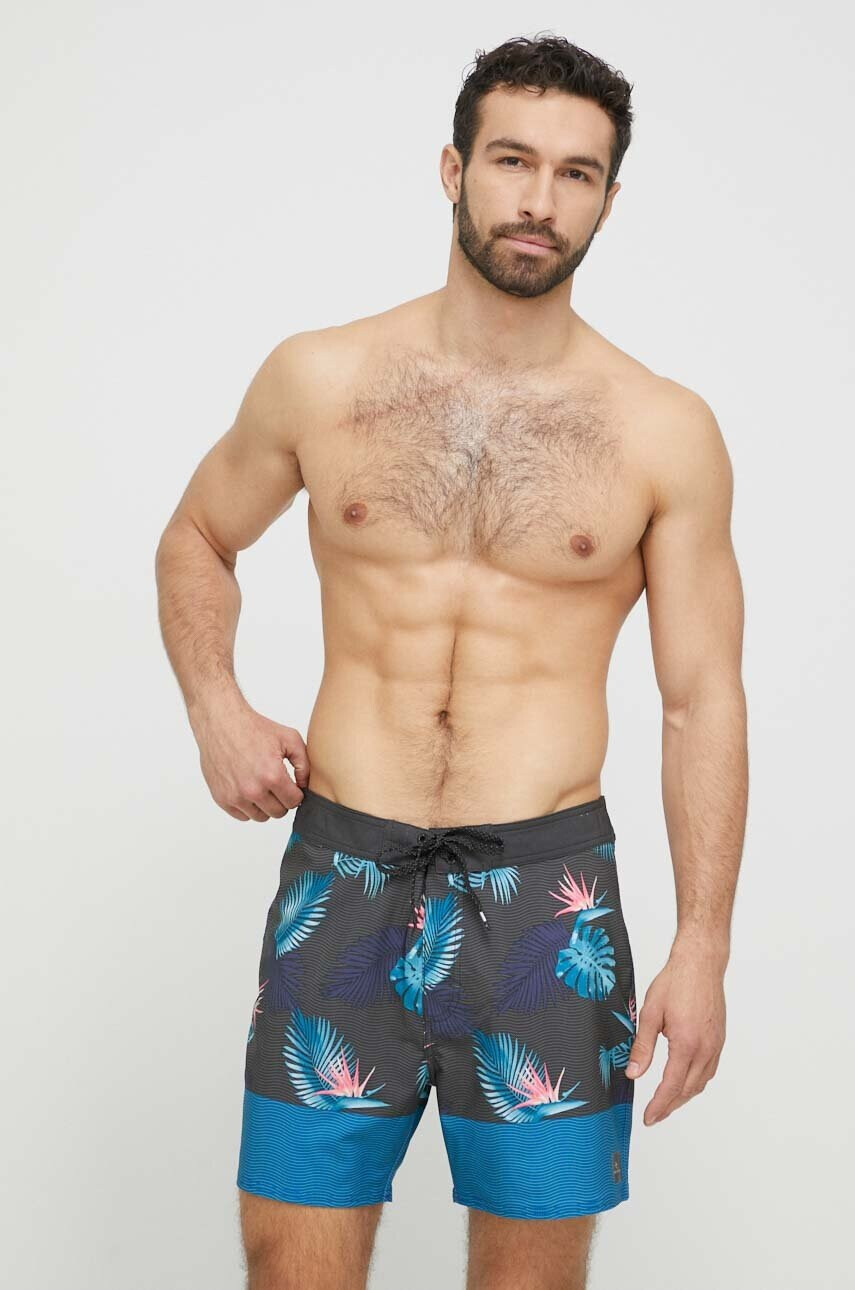 Rip Curl Плувни шорти в черно - Pepit.bg