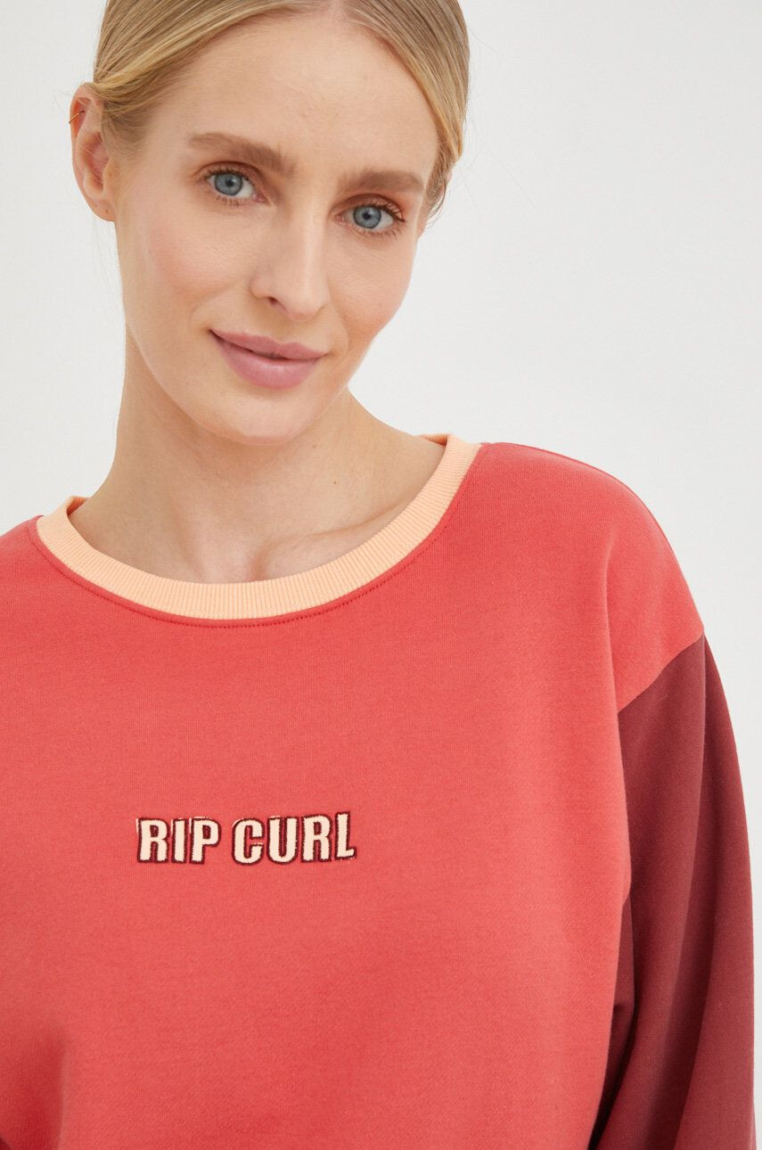 Rip Curl Суичър в червено с апликация - Pepit.bg