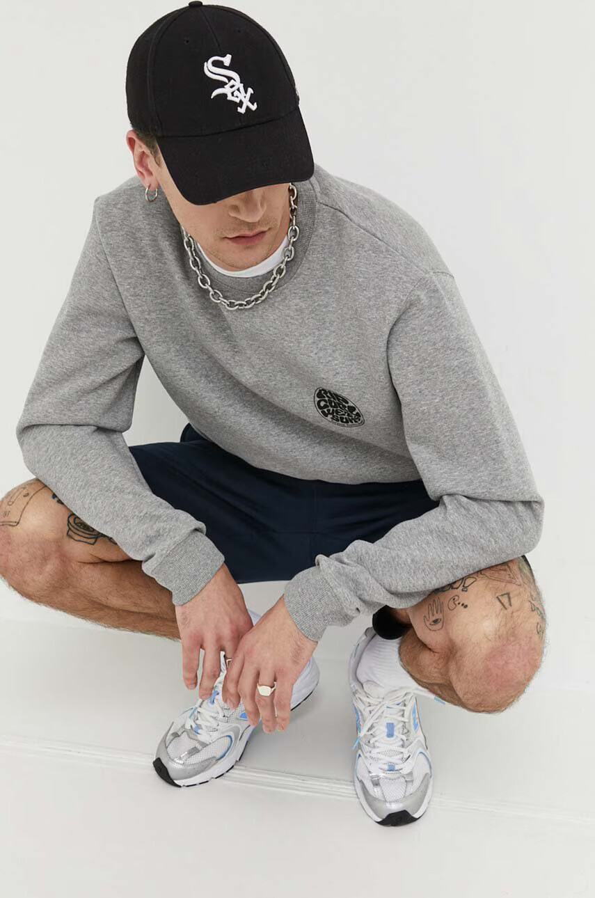 Rip Curl Суичър в черно с принт - Pepit.bg