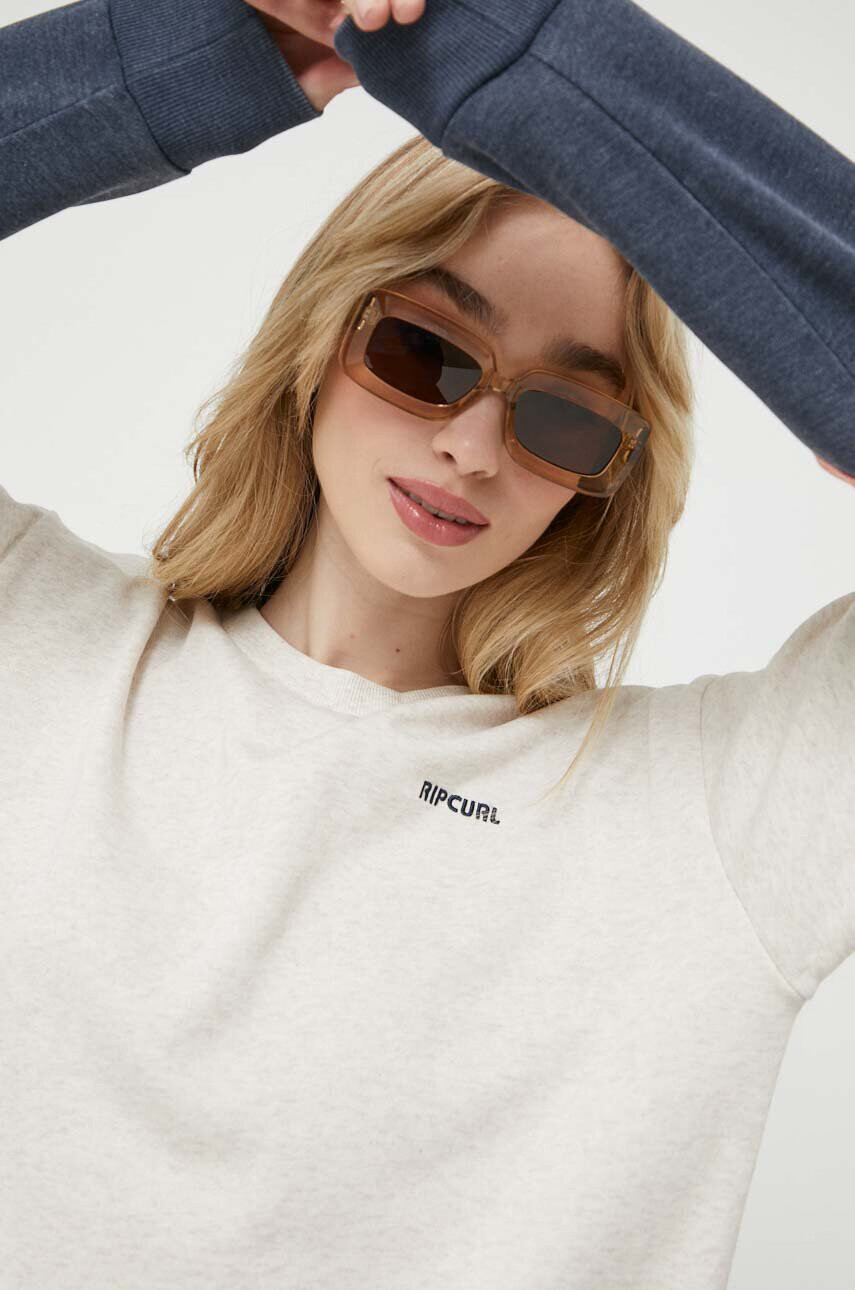 Rip Curl Суичър мъжка в черно с принт - Pepit.bg