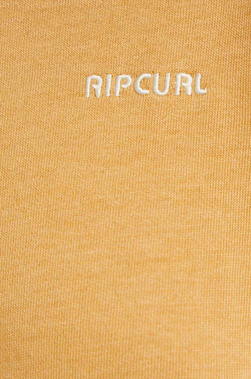 Rip Curl Суичър в жълто с десен - Pepit.bg