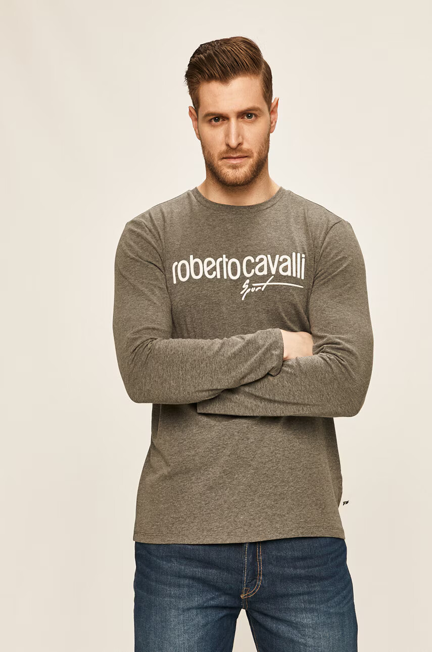 Roberto Cavalli Sport Блуза с дълъг ръкав - Pepit.bg