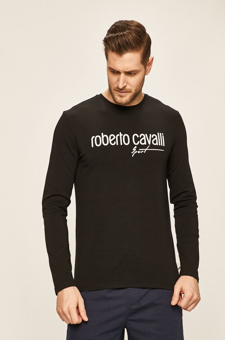 Roberto Cavalli Sport Блуза с дълъг ръкав - Pepit.bg