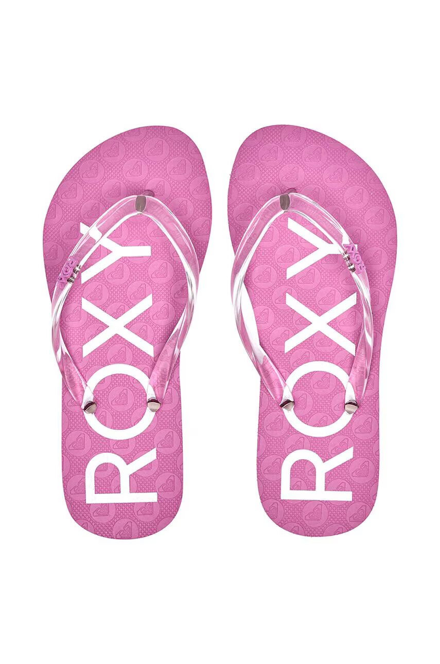 Roxy Детски джапанки в бежово - Pepit.bg
