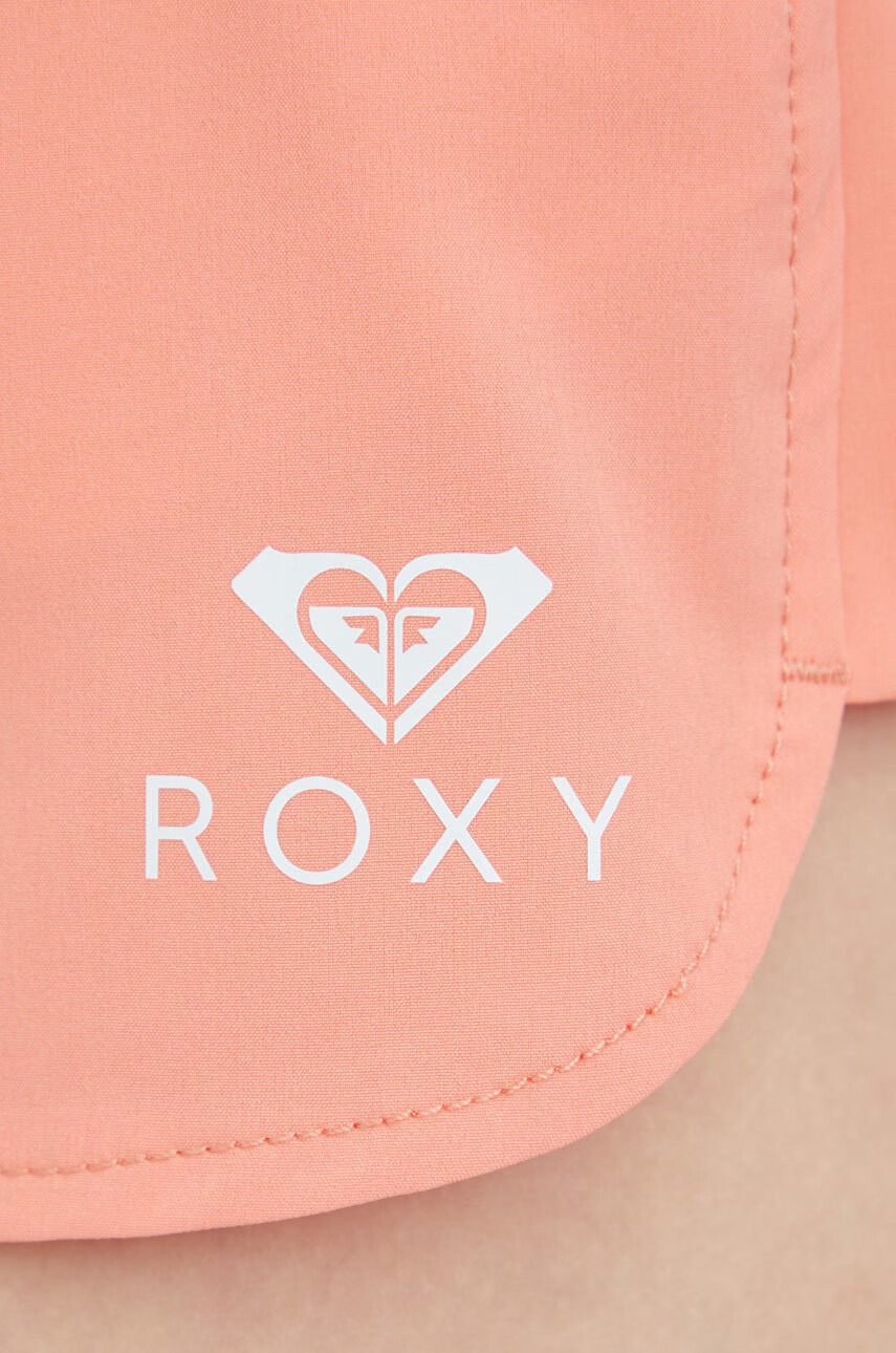 Roxy Къси панталони в сиво меланж на с висока талия - Pepit.bg