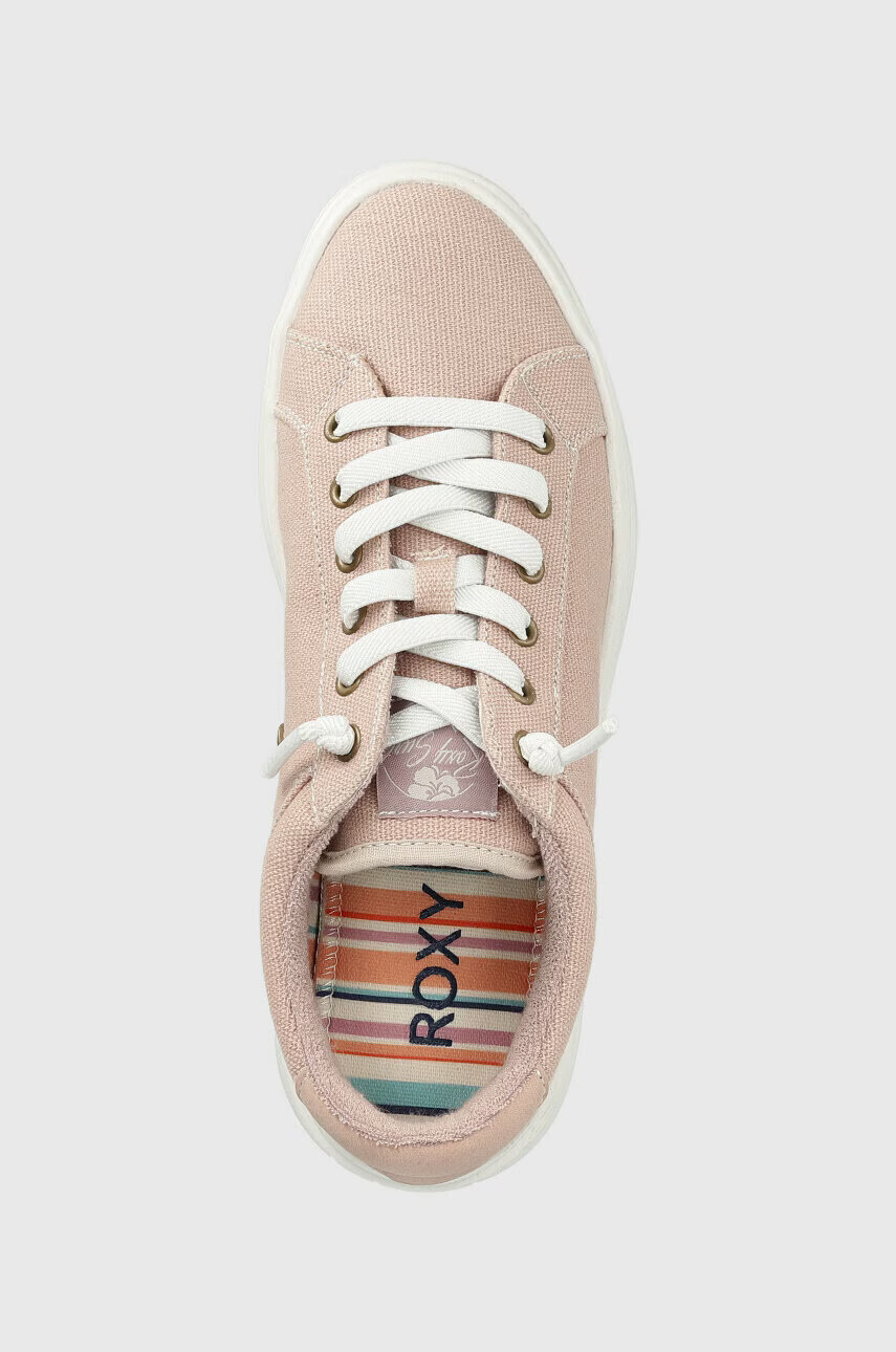 Roxy Ниски кецове в розово - Pepit.bg