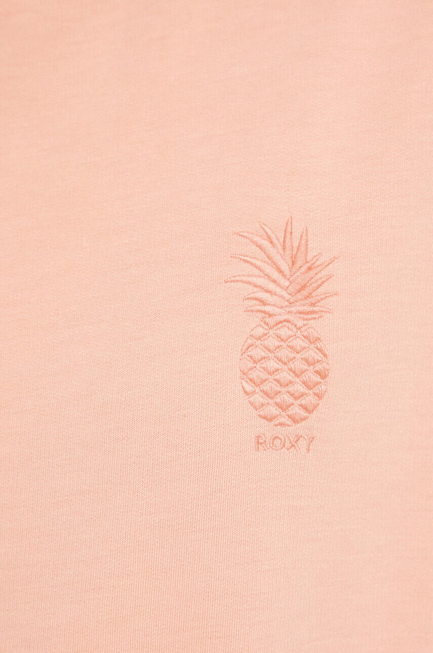 Roxy Суичър в кафяво с изчистен дизайн - Pepit.bg