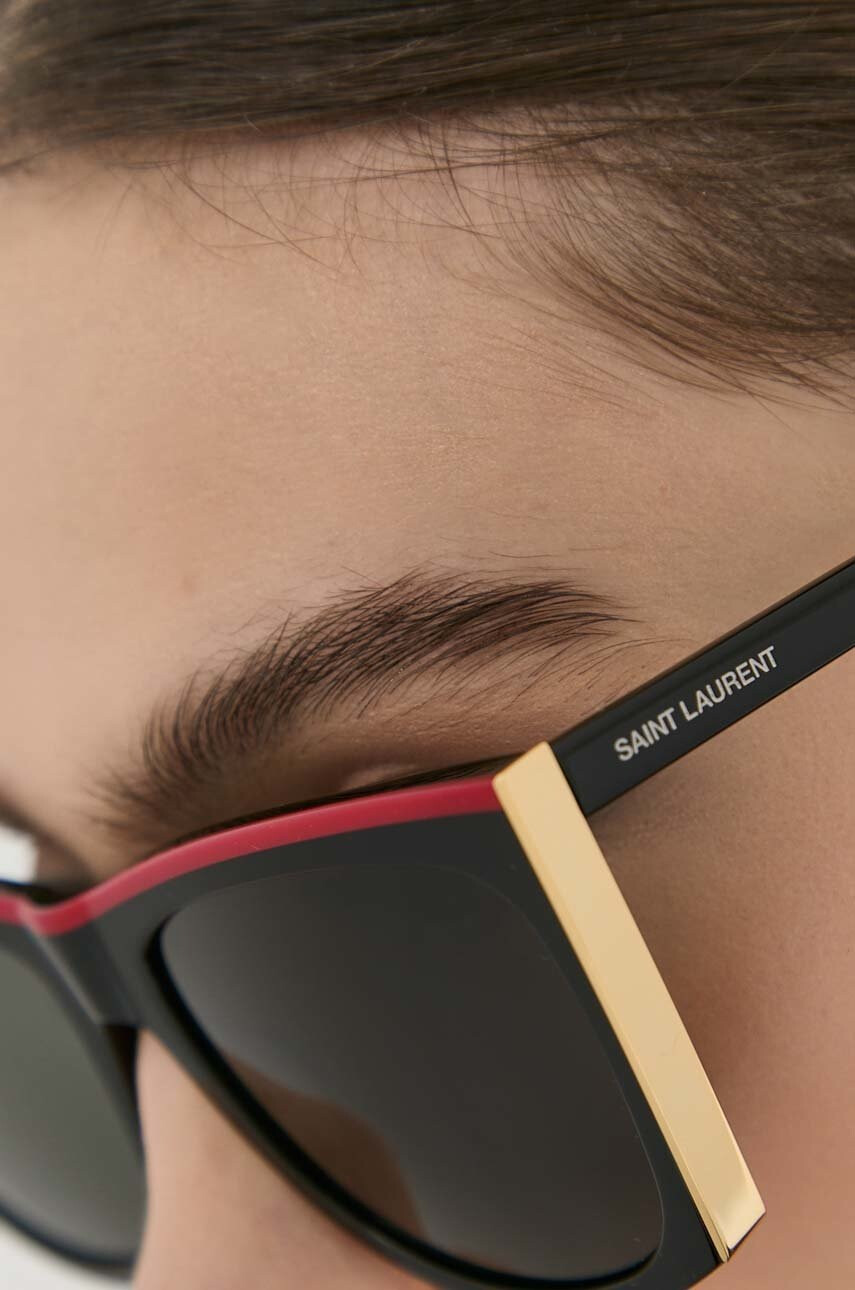 Saint Laurent Слънчеви очила в черно - Pepit.bg