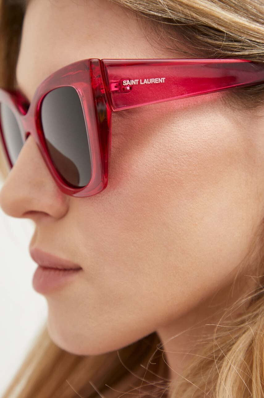 Saint Laurent Слънчеви очила в розово - Pepit.bg