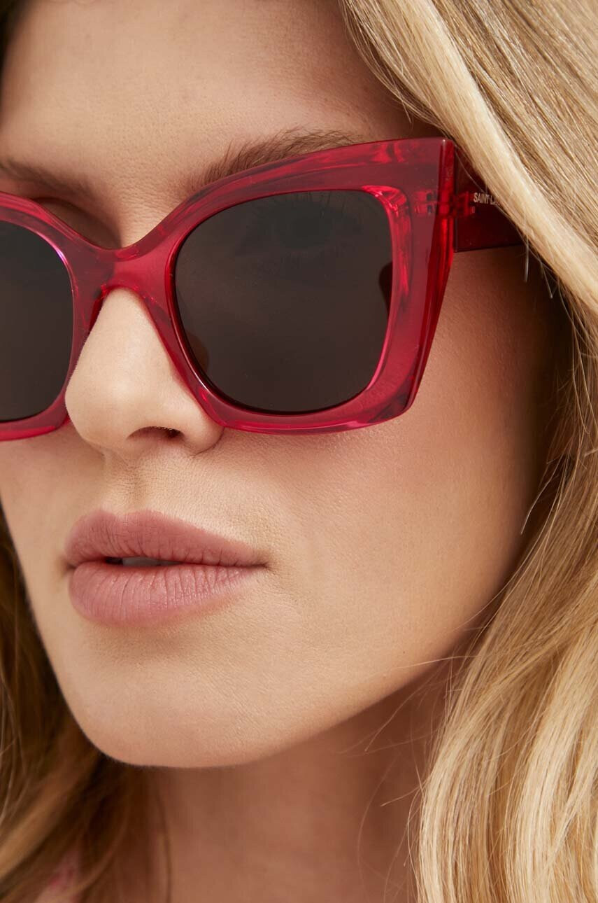 Saint Laurent Слънчеви очила в розово - Pepit.bg