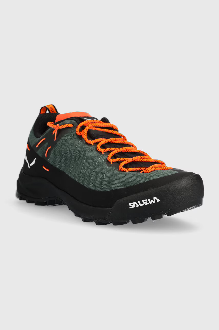Salewa Обувки Wildfire Canvas в зелено - Pepit.bg