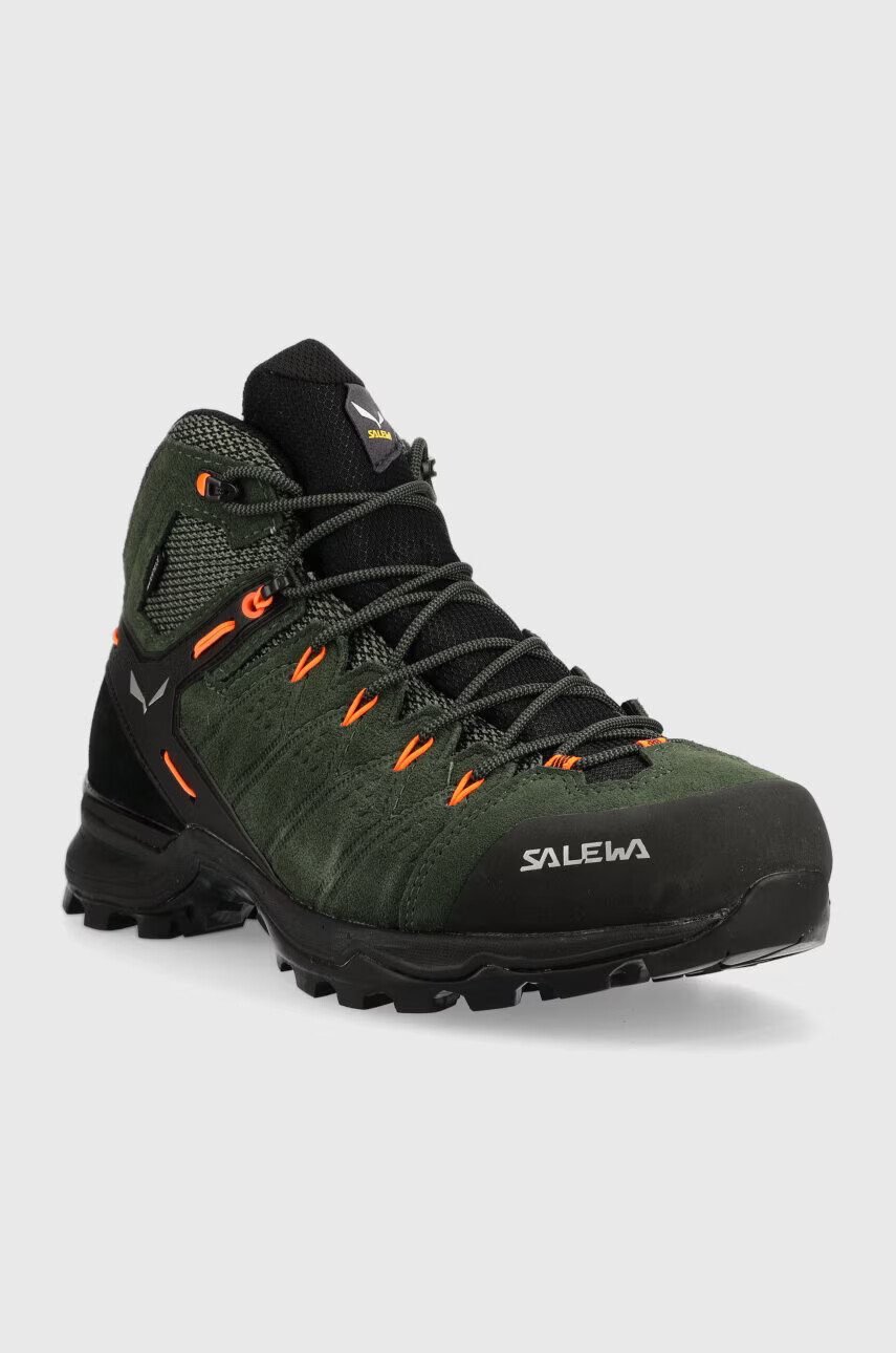 Salewa Обувки Alp Mate Mid в зелено с изолация - Pepit.bg