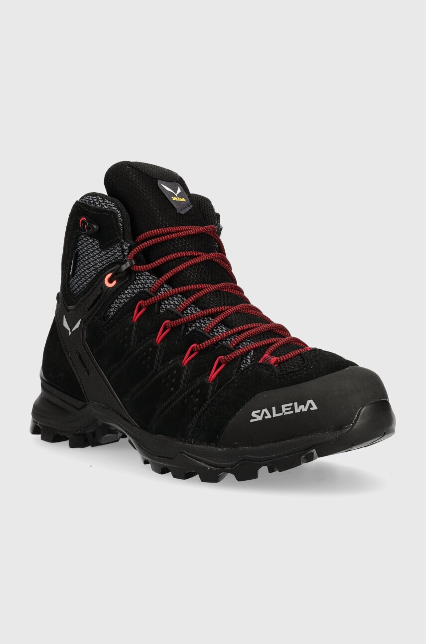 Salewa Обувки Alp Mate Mid в черно с лека изолация - Pepit.bg