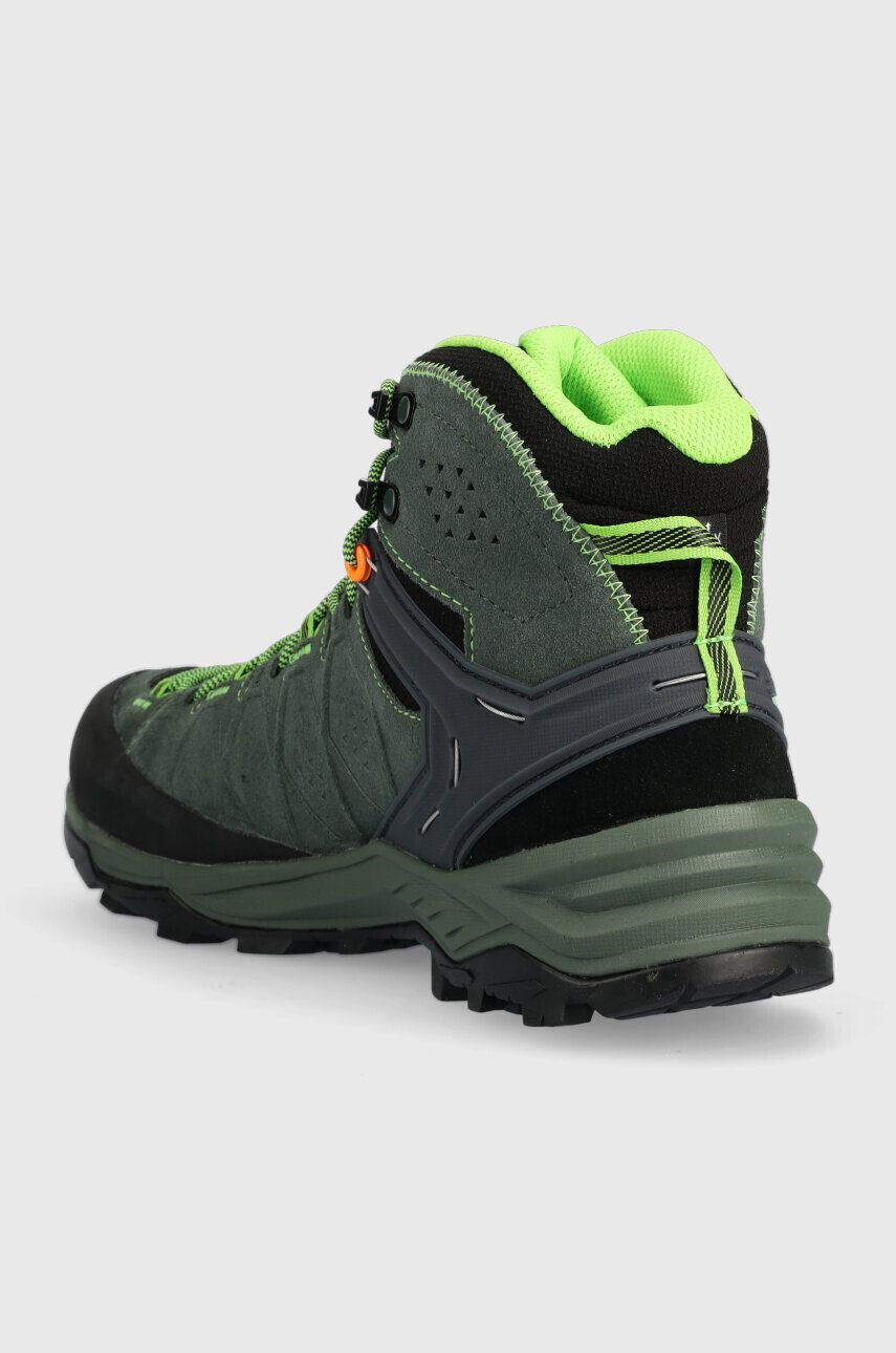 Salewa Обувки Alp Trainer 2 Mid GTX в зелено с изолация - Pepit.bg