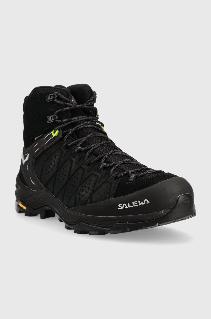 Salewa Обувки MS ALP TRAINER 2 MID GTX в черно с изолация - Pepit.bg