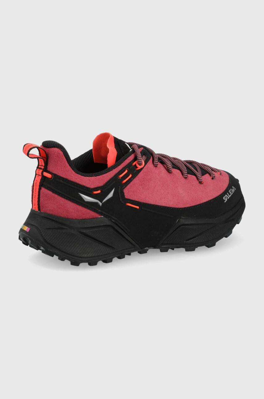 Salewa Обувки Dropline Leather дамски в розово - Pepit.bg