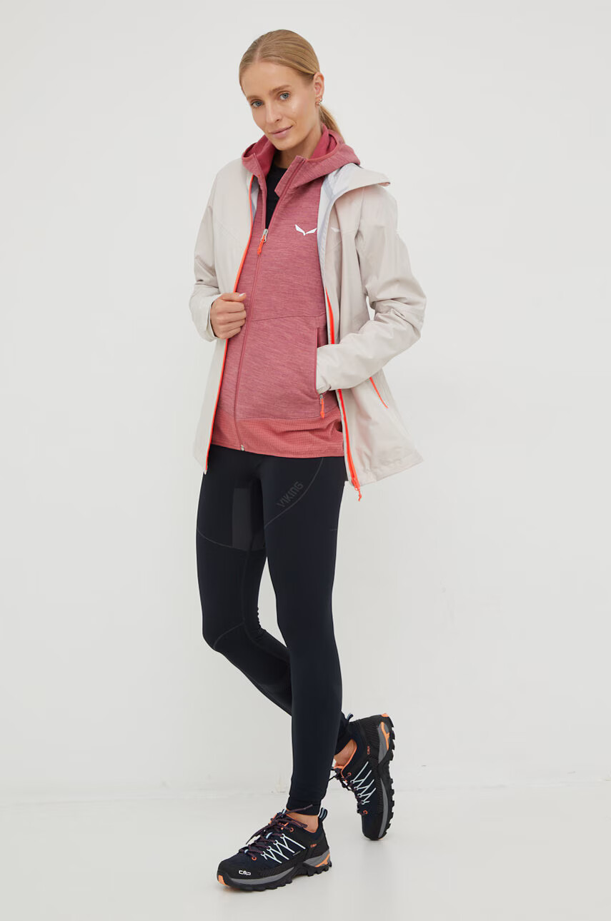 Salewa Спортен суичър Piana Alpinewool - Pepit.bg
